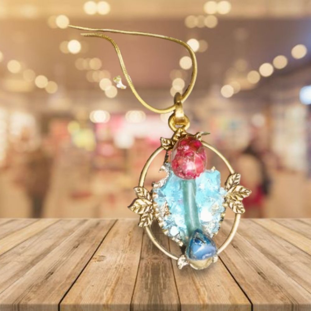 hand made  gem artisan pendant